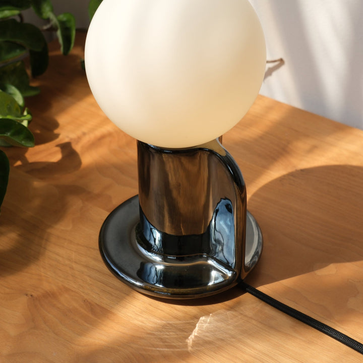Q Lamp - Misewell Lamps - Chrome - HORNE