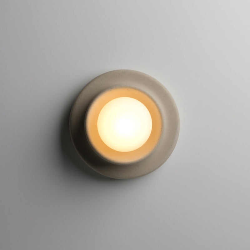 Q Sconce - Misewell Lamps - Red - Plug in (includes 10' cord with on/off switch) - HORNE