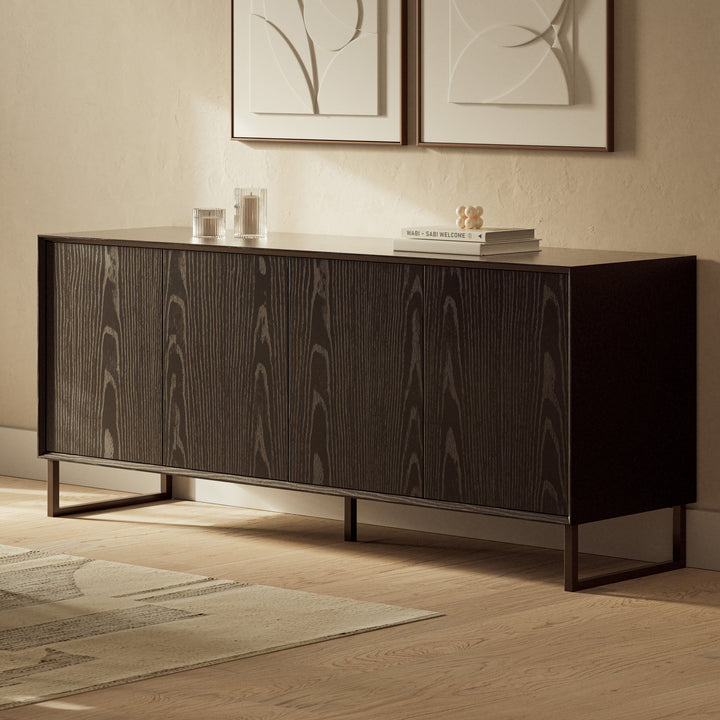 Quadrum Wooden Buffet - Urbia Dressers - Nogal - HORNE