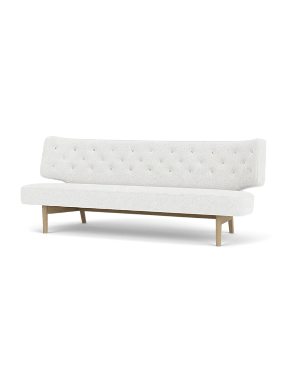 Radiohus Sofa - 2 Seater - Audo Copenhagen Sofas - Natural Oak - Hallingdal 65 0110 - HORNE