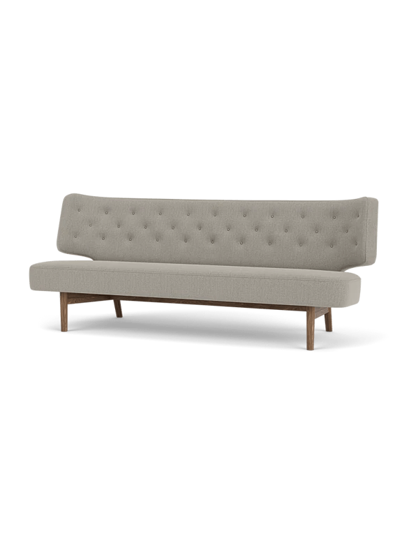 Radiohus Sofa - 2 Seater - Audo Copenhagen Sofas - Walnut - Re - Wool Fabric - 0218 - HORNE