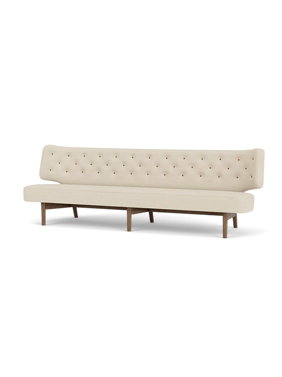 Radiohus Sofa - 3 Seater - Audo Copenhagen Sofas - Walnut - Dakar Leather - 0250 Cognac - HORNE