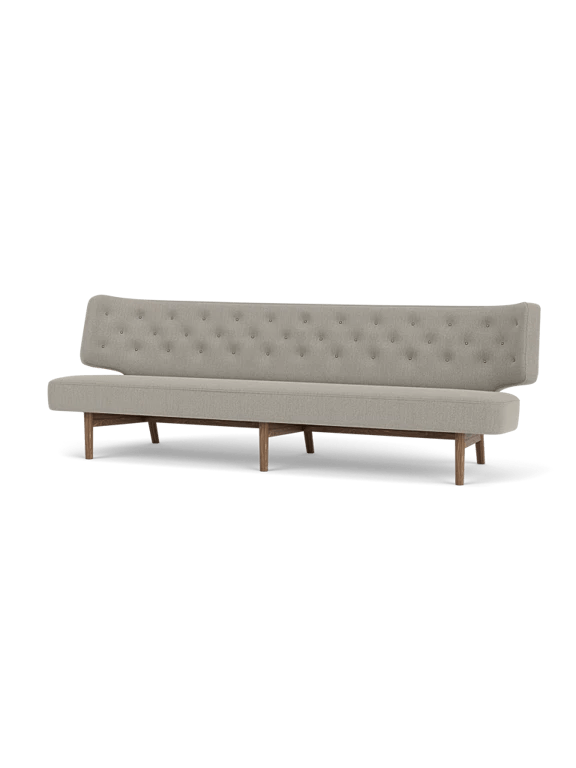 Radiohus Sofa - 3 Seater - Audo Copenhagen Sofas - Walnut - Re - Wool Fabric - 0218 - HORNE