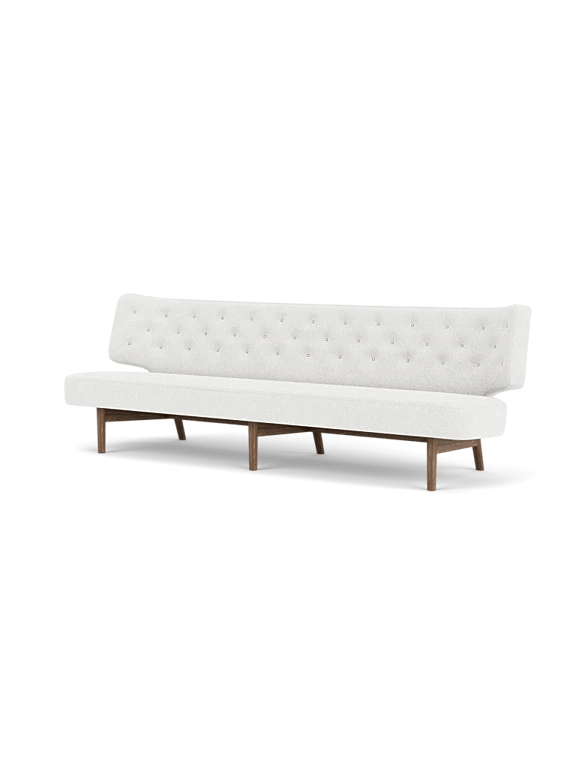 Radiohus Sofa - 3 Seater - Audo Copenhagen Sofas - Walnut - Hallingdal 65 0110 - HORNE