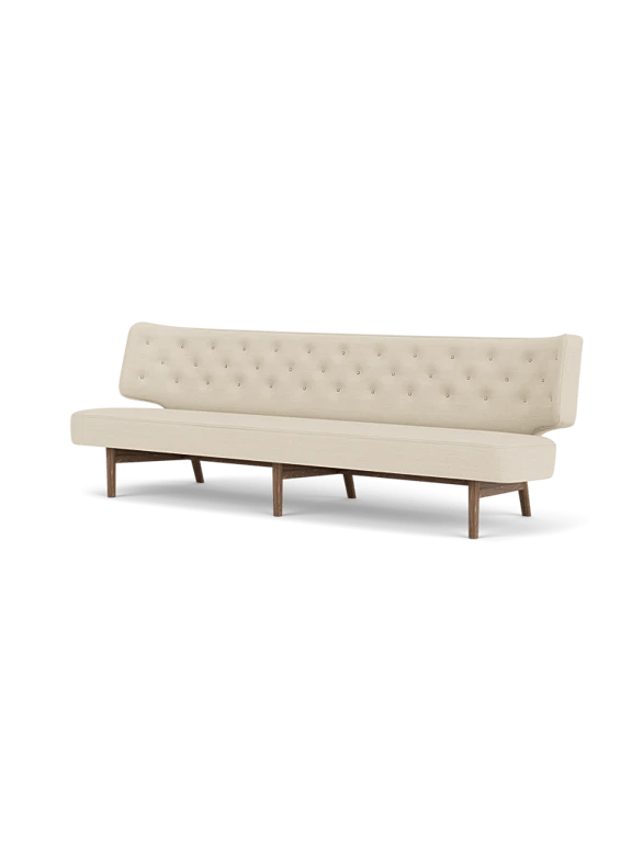 Radiohus Sofa - 3 Seater - Audo Copenhagen Sofas - Walnut - Hallingdal 65 200 - HORNE