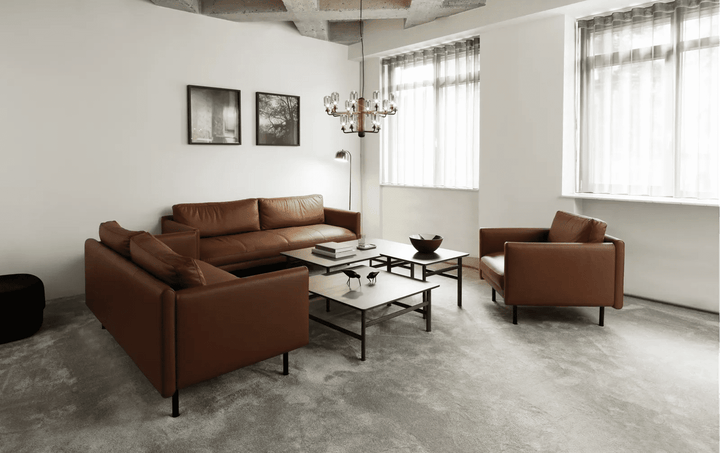 Rar Armchair - Normann Copenhagen Lounge Chairs - Omaha Leather Cognac - HORNE