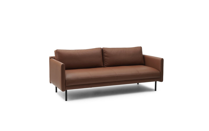 Rar Sofa - Normann Copenhagen 2 Seater Sofas - Rar Sofa 3 Seater - Omaha Leather Cognac - HORNE
