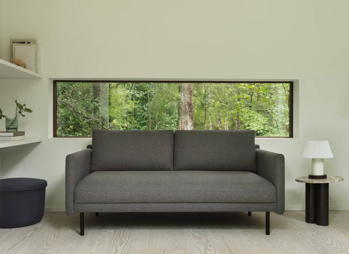 Rar Sofa - Normann Copenhagen 2 Seater Sofas - Rar Sofa 3 Seater - Omaha Leather Cognac - HORNE