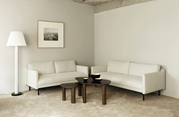 Rar Sofa - Normann Copenhagen 2 Seater Sofas - Rar Sofa 3 Seater - Omaha Leather Cognac - HORNE