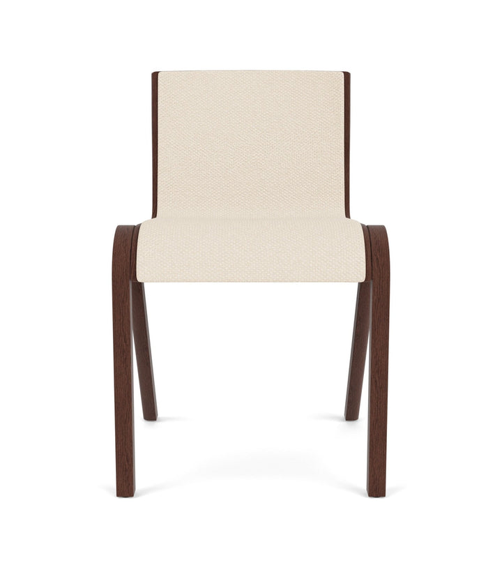Ready Dining Chair - Fully Upholstered - Audo Copenhagen - Chairs - Red - Stained Oak - Logan Jasmine - HORNE