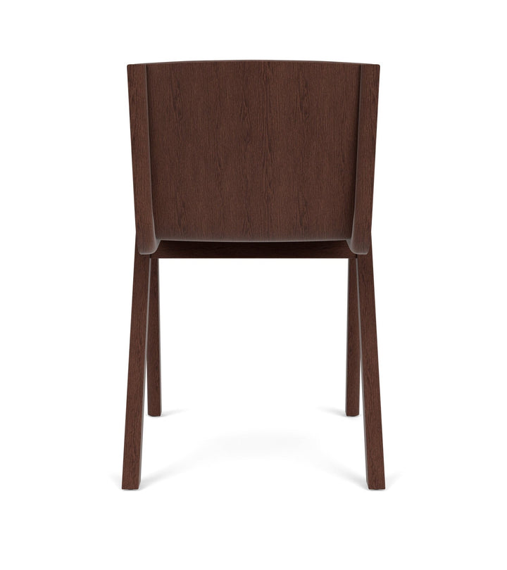 Ready Dining Chair - Upholstered Seat - Audo Copenhagen - Chairs - Red - Stained Oak - Logan Jasmine - HORNE