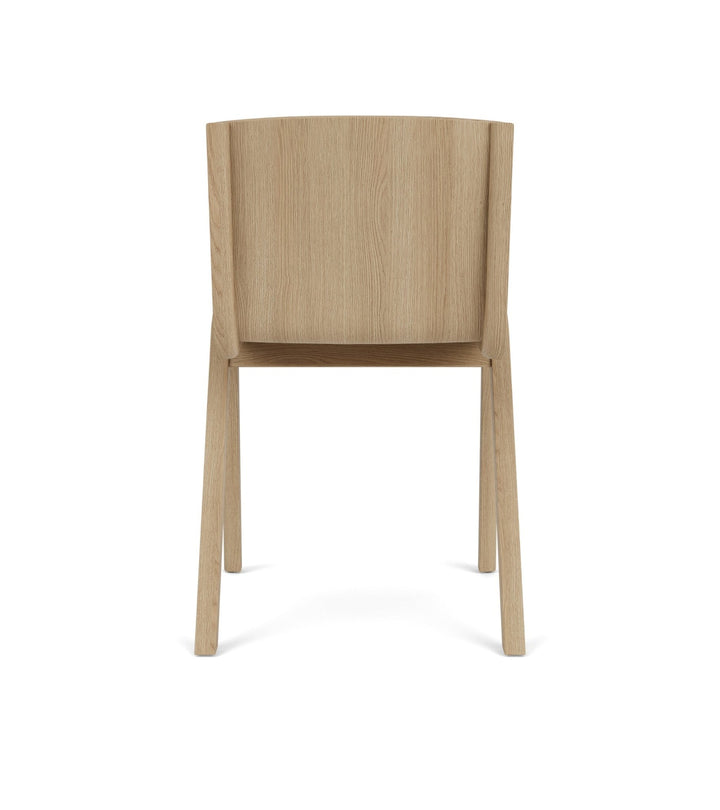 Ready Dining Chair - Upholstered Seat - Audo Copenhagen - Chairs - Natural Oak - Logan Jasmine - HORNE