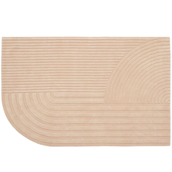 Relevo Rug - Muuto Rugs - Large - Light Rose - HORNE