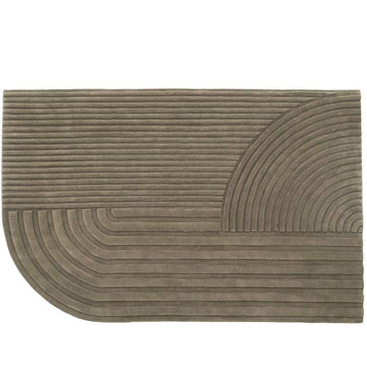 Relevo Rug - Muuto Rugs - Large - Taupe - HORNE