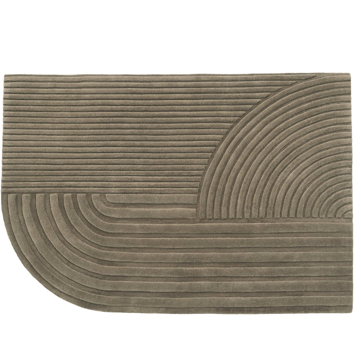 Relevo Rug - Muuto Rugs - Small - Taupe - HORNE