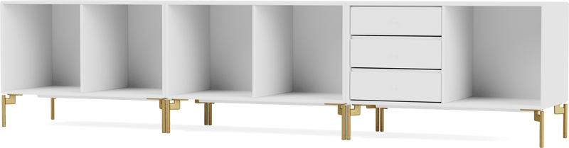 Rest Bench - With Legs - Montana - Sideboards + Cabinets - Anthracite - Matte Chrome - HORNE