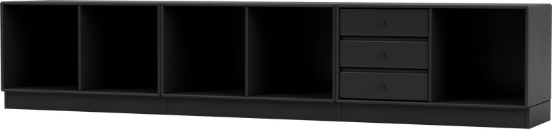 Rest Bench - With Plinth Base - Montana - Sideboards + Cabinets - Anthracite - 1.2