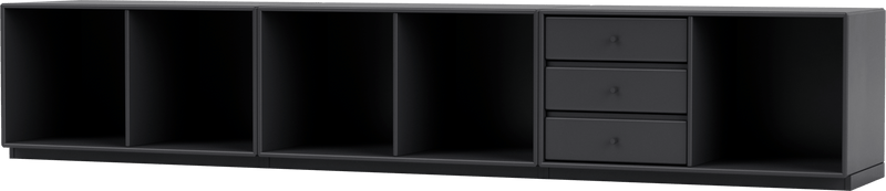 Rest Bench - With Plinth Base - Montana - Sideboards + Cabinets - Anthracite - 1.2