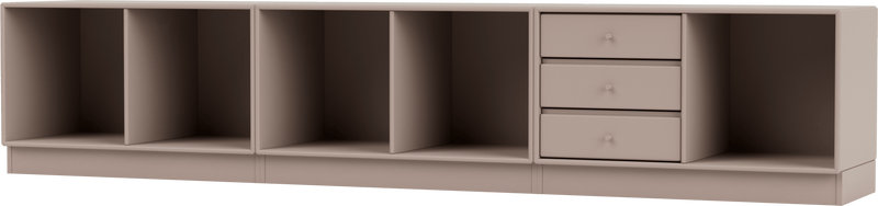 Rest Bench - With Plinth Base - Montana - Sideboards + Cabinets - Anthracite - 1.2