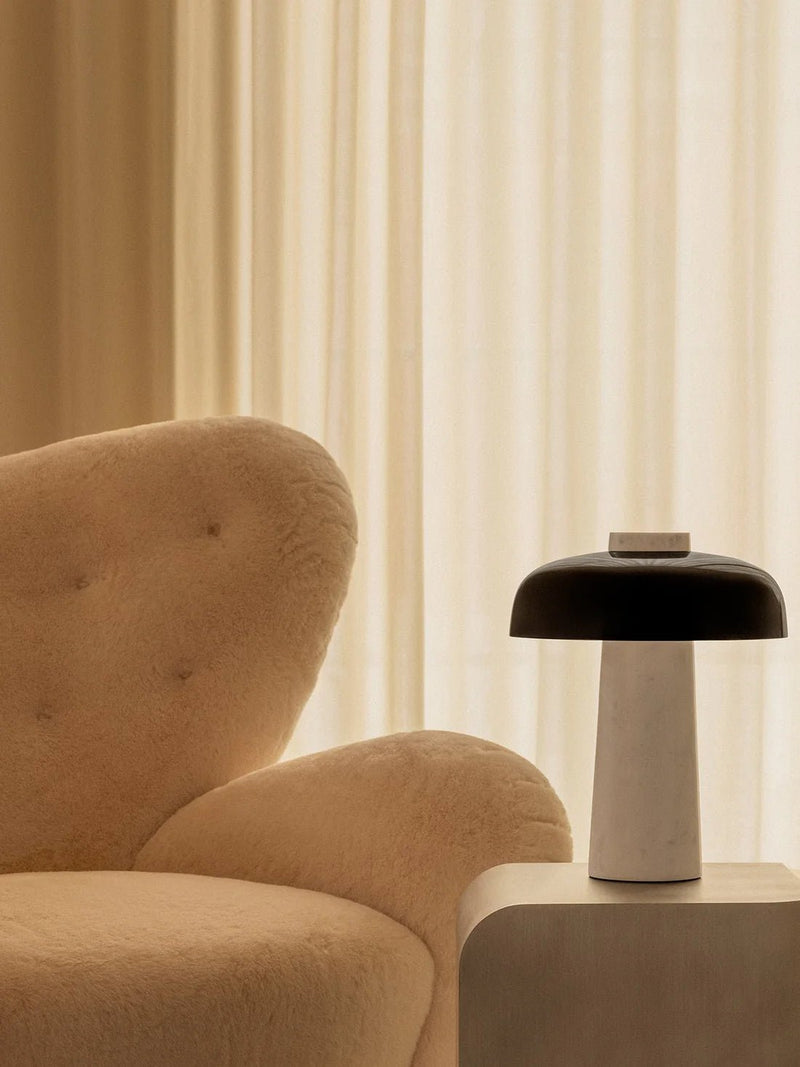 Reverse Table Lamp - Audo Copenhagen - Table + Task - Bronzed Brass - HORNE