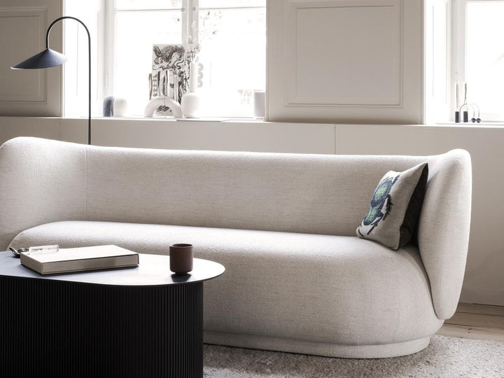 Rico 3 Seater Sofa - Boucle - Ferm Living - Sofas - Sand - HORNE
