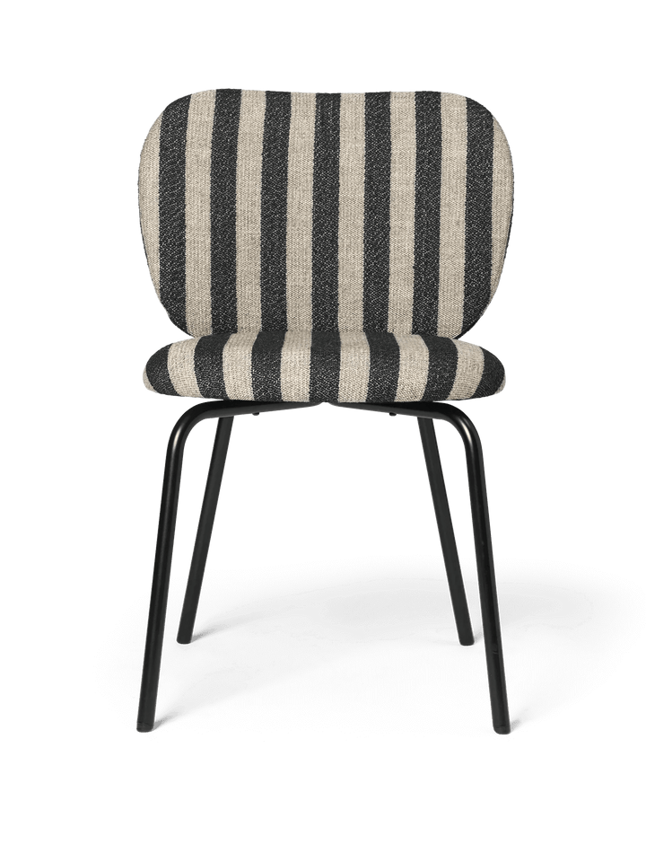 Rico Chair - Louisiana - Ferm Living Chairs - Sand/Black - HORNE