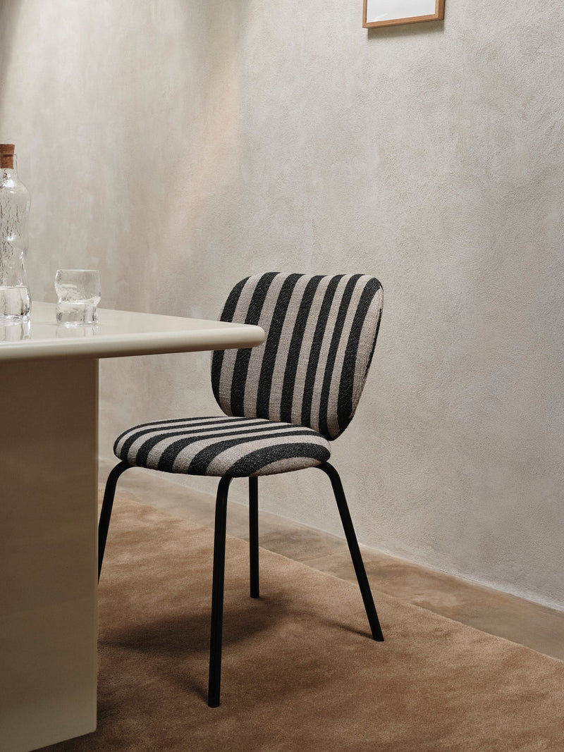 Rico Chair - Ferm Living Chairs - Soft Bouclé - Off - White/Sand - HORNE