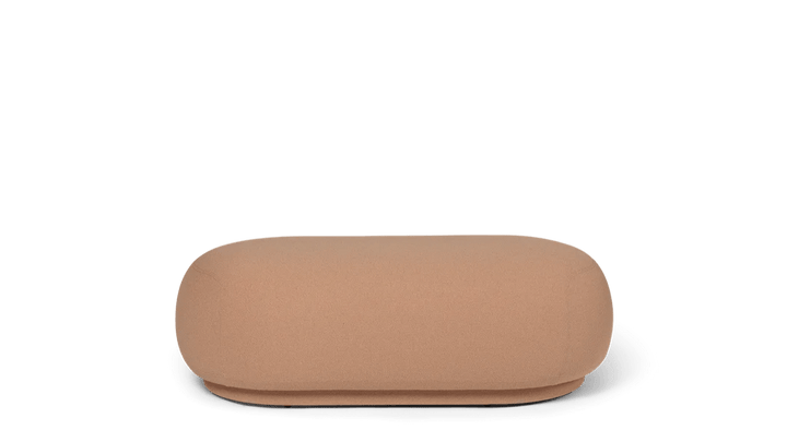 Rico Ottoman - Ferm Living Stools + Benches + Ottomans - Grain - Dusty Rose - HORNE