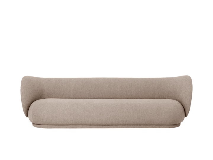 Rico Sofa 4 - Ferm Living Sofas - Bouclé - Sand - HORNE