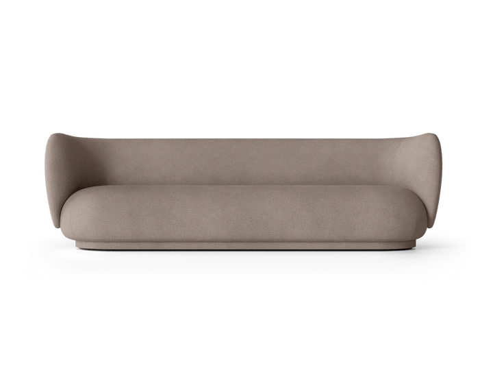 Rico Sofa 4 - Ferm Living Sofas - Brushed - Warm Grey - HORNE