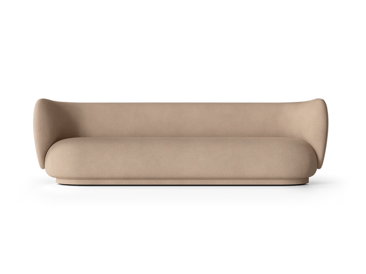 Rico Sofa 4 - Ferm Living Sofas - Brushed - Sand - HORNE