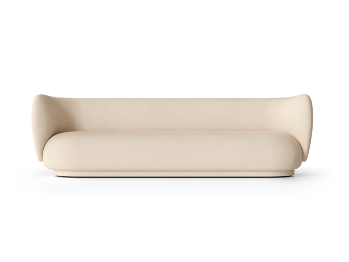 Rico Sofa 4 - Ferm Living Sofas - Brushed - Off - white - HORNE