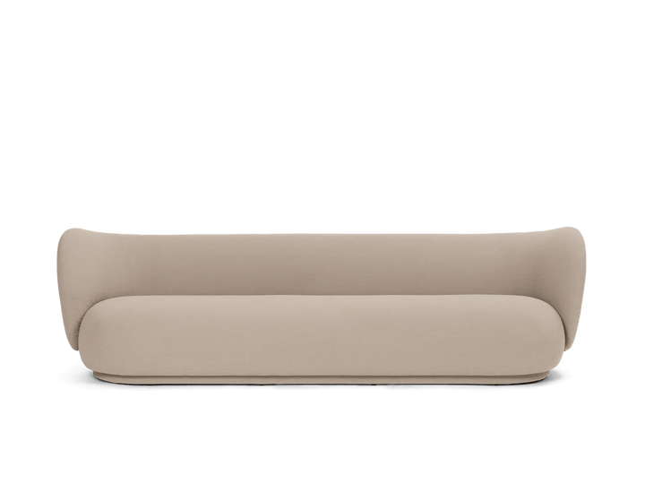 Rico Sofa 4 - Ferm Living Sofas - Grain - Cashmere - HORNE