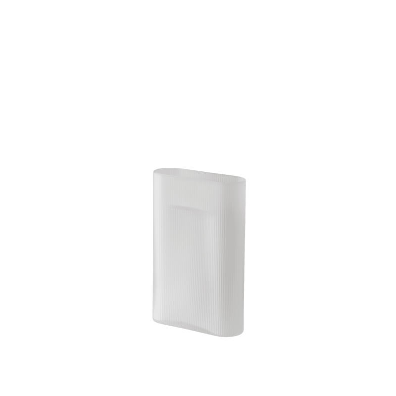 Ridge Vase - Muuto Vases - Small - Beige - HORNE