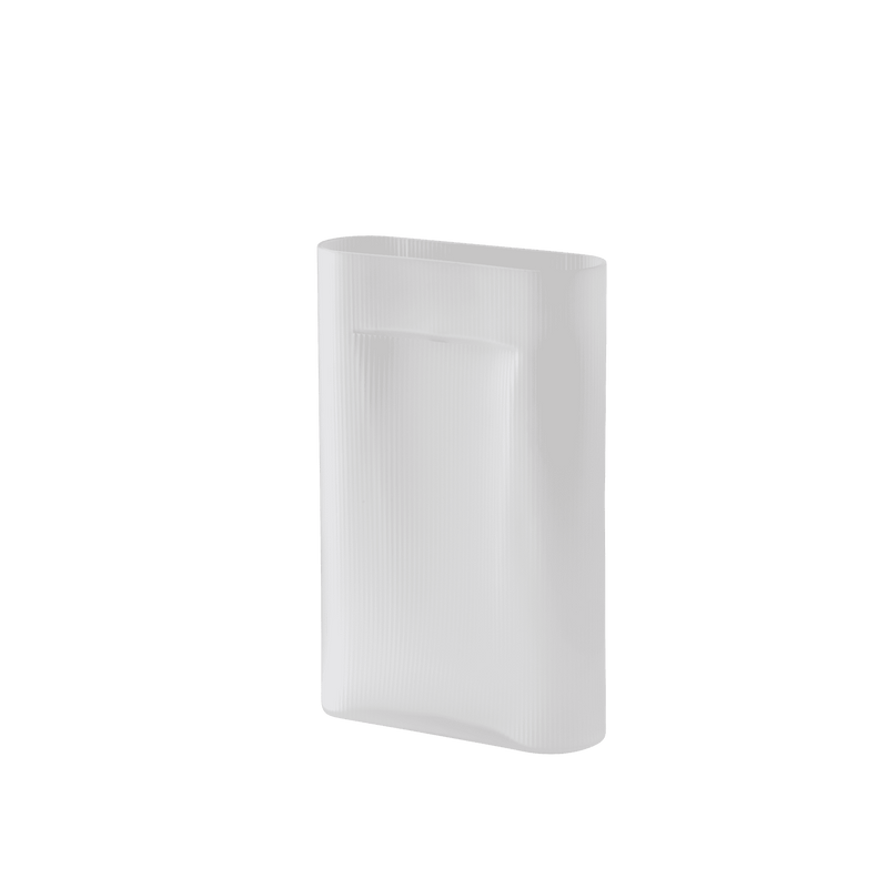 Ridge Vase - Muuto Vases - Small - Beige - HORNE