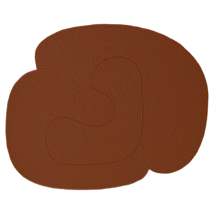 Riff Rug - 12 x 15 - Souda Rugs - Burnt Orange - HORNE
