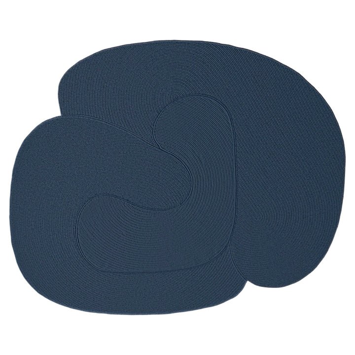 Riff Rug - 4x6 - Souda Rugs - Medium Blue - HORNE