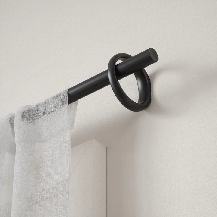 Ringlet Curtain Rod - Umbra Bath - Black - HORNE