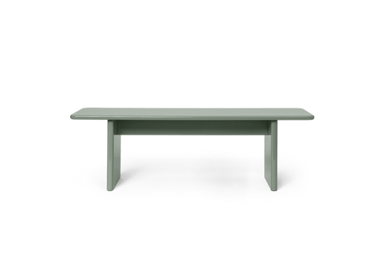 Rink Bench - Ferm Living - Tables - Small - Tea Green - HORNE