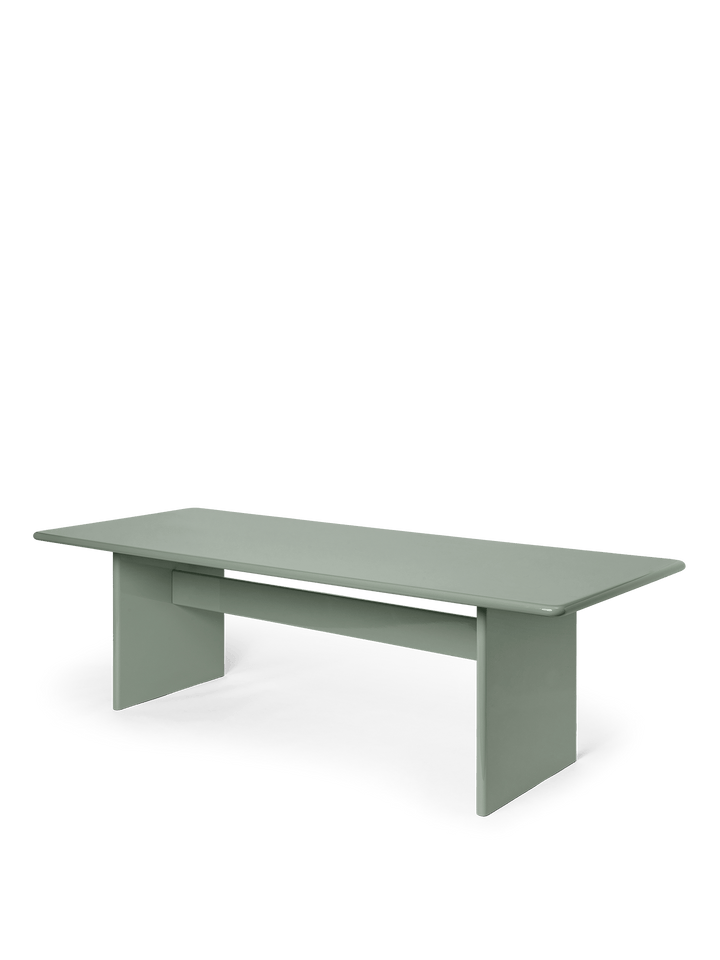 Rink Dining Table - Ferm Living - Tables - Large - Tea Green - HORNE