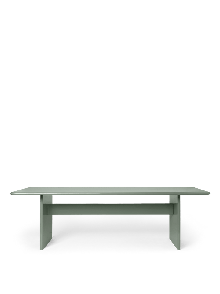 Rink Dining Table - Ferm Living - Tables - Large - Tea Green - HORNE