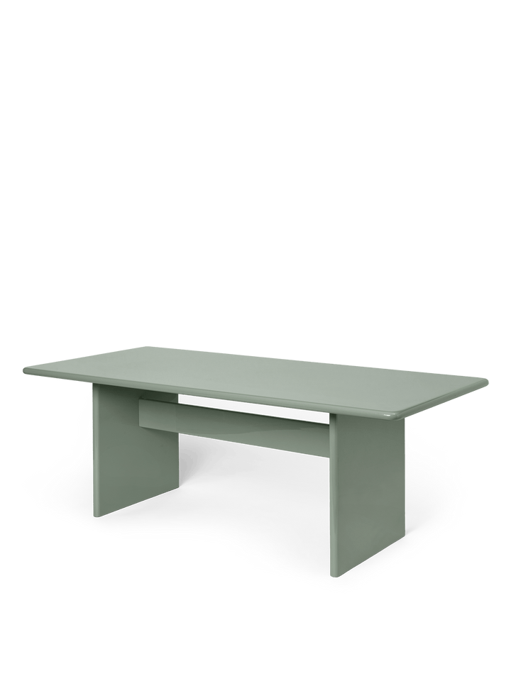 Rink Dining Table - Ferm Living - Tables - Large - Tea Green - HORNE
