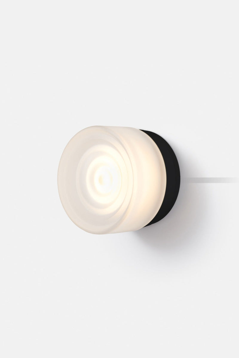 Ripple Corded - Black Anodized - RBW Lighting - White Interior - 2700K (warm white) - Corded Plug - in (Back) / 120V Input - HORNE