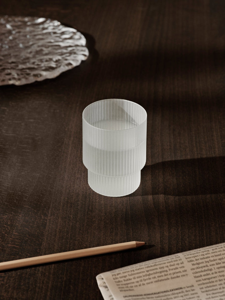 Ripple Glasses - Set of 4 - Frosted