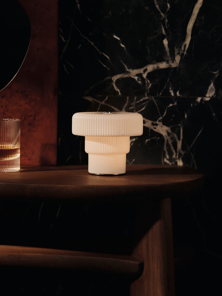Ripple Portable Lamp - Ferm Living Table + Task - HORNE