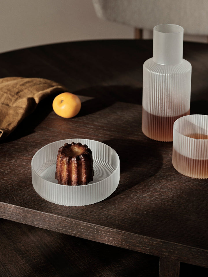 Ripple Small Carafe Set - Frosted