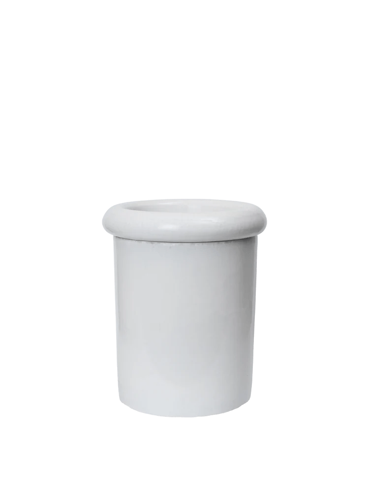Rollo Pot - Ferm Living Planters - Small - Moss Green - HORNE