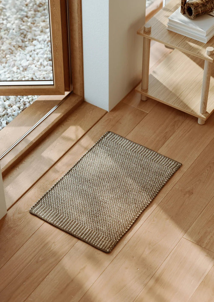 Rombo Mat - 40 X 90 - Woud Rugs - Brown - HORNE