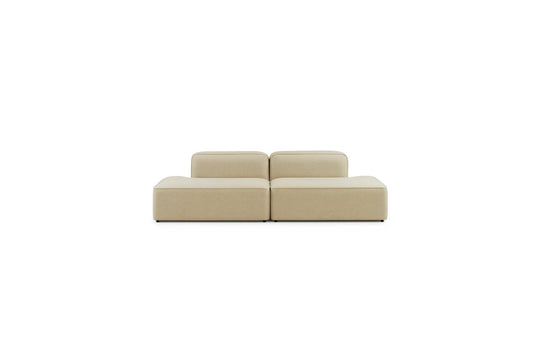 Rope Modular Sofa 2-Seater - Normann Copenhagen Modular Sofas - Main Line Flax - MLF20 - HORNE