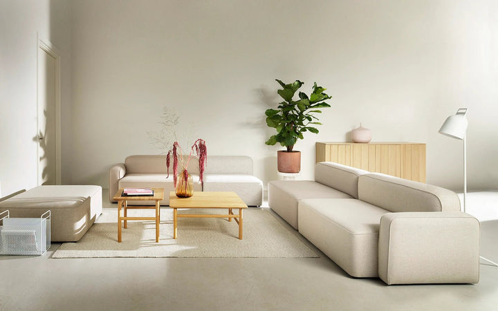 Rope Modular Sofa 4-Seater Corner - Normann Copenhagen Modular Sofas - Main Line Flax - MLF20 - HORNE